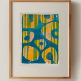 "Soleado", Original 11x14" Monoprint