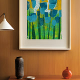 "Tulip", Original 11x14" Monoprint