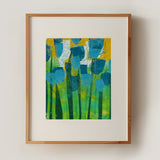 "Tulip", Original 11x14" Monoprint