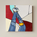 "Abby", Original 16x16" Artwork