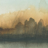 "Golden Horizon", Original Watercolor