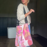 “Tickled Pink”, Crossbody Tote