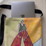 “Ashlie + Archer”, Crossbody Tote